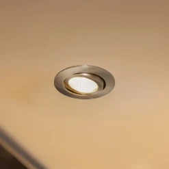 BRUMBERG BB03 innfelt RC driver kant matt nikkel| Butikkbelysning|Downlights