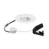 BRUMBERG BB20 IP65 RC-driver rund koblingsboks med hvit struktur| Butikkbelysning|Downlights