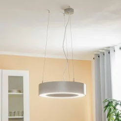 BRUMBERG Biro Circle UpDown DALI sølv 830 45cm| Butikkbelysning