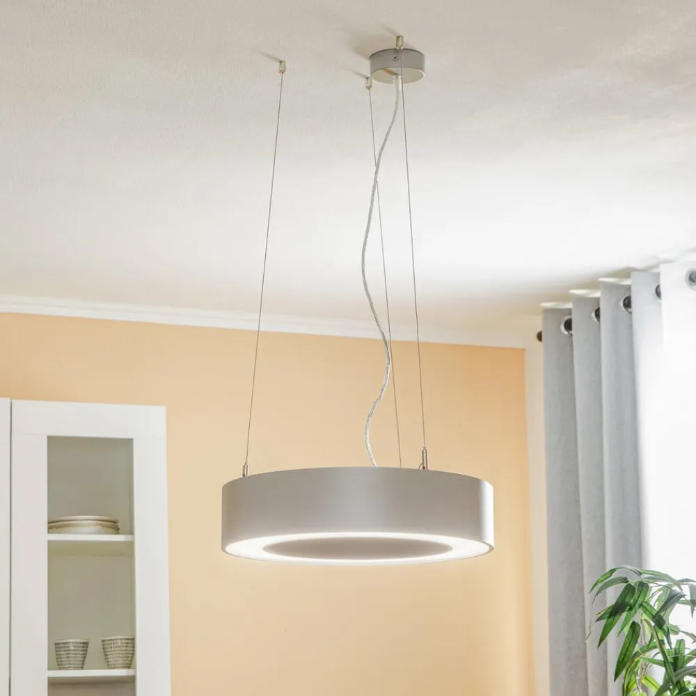 BRUMBERG Biro Circle UpDown DALI sølv 830 45cm| Butikkbelysning