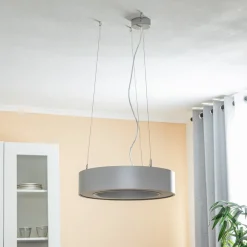 BRUMBERG Biro Circle UpDown DALI sølv 830 45cm| Butikkbelysning