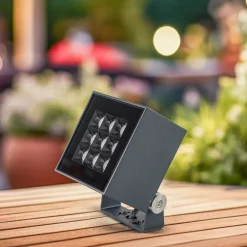 BRUMBERG Blokk LED utenpåliggende spotlight for utendørs bruk 11x11cm Sale