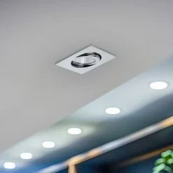 BRUMBERG downlight IP65 kantet stillbar krom Hot