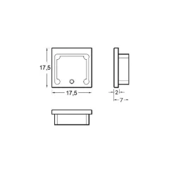 BRUMBERG Ett gavlsett, høyt| Dekorasjonsbelysning|Lysstriper