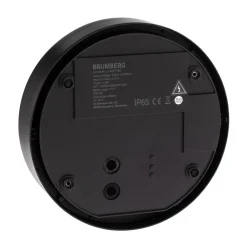 BRUMBERG Eye utendørs LED-vegglampe halv, svart| Taklamper Utendørs