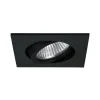 BRUMBERG innfelt spot Tirrel-S, GU10 fatning, matt svart| Butikkbelysning|Downlights