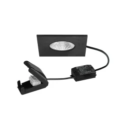 BRUMBERG LED-spot BB21 IP65 on/off-tilkoblingsboks svart matt| Butikkbelysning|Downlights