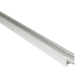 BRUMBERG monteringsprofil høyde 25 mm lengde 2 m aluminium