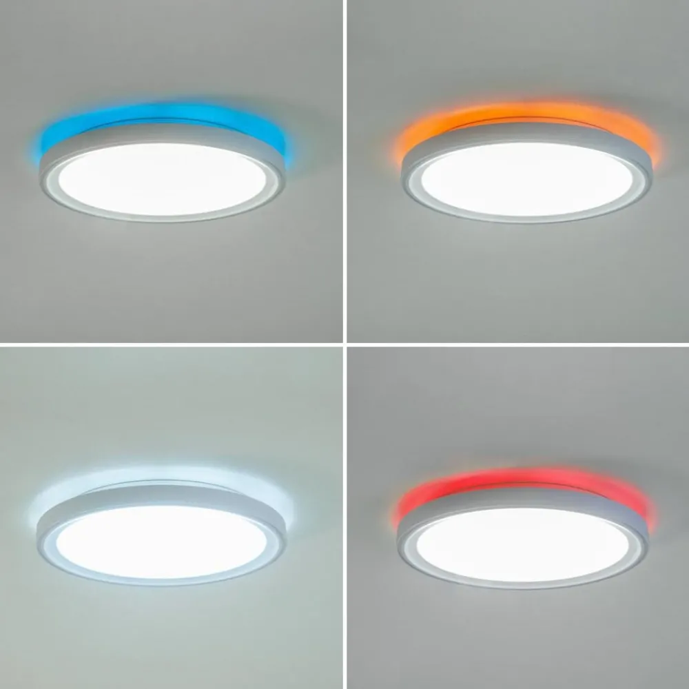 BRUMBERG Sunny Mini LED-taklampe RC CCT hvit| Kontorbelysning