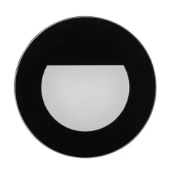 BRUMBERG Wall Kit68 lampe flat rund svart Online