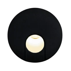 BRUMBERG Wall Kit68, tilbaketrukket, rundt, svart| Downlights
