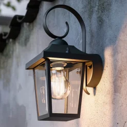 Philips Buzzard myGarden - svart utendørs vegglampe Sale