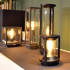 Lucide Cadix sokkelbelysning i støpt aluminium 50 cm Hot