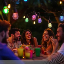 Calex LED-lyslenke Vibey, lengde 10 m, fjernkontroll, RGBIC, CCT Best