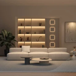 Calex LED-stripe Vibey, lengde 5 m, støpsel, fjernkontroll, CCT| Dekorasjonsbelysning|Lysstriper