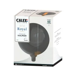 Calex Royal Kalmar LED E27 3,5W 2 000 K dim røyk| Dimbar Led-Pære|Dimbar Led-Pære