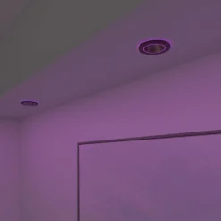 Calex Smart Halo downlight CCT RGB svart Hot