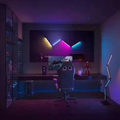 Calex Smart LED-gulvlampe, sammenleggbar WLAN CCT RGB| Smarthus Belysning|Led-Innendørs