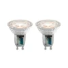 Calex Smart LED-reflektorpære GU10 4,9W 2200-4000K 2stk| Gu10 Pærer|Dimbar Led-Pære