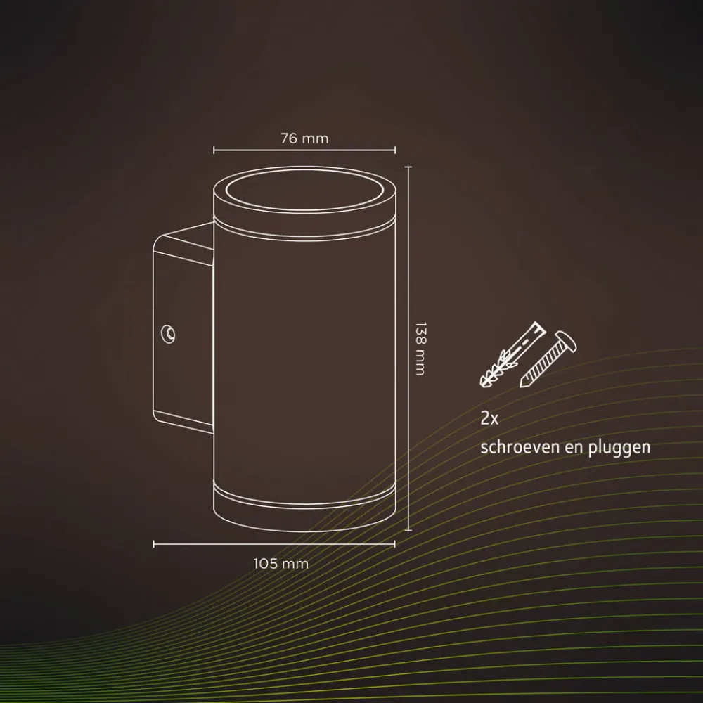 Calex Smart utendørs downlight, CCT, RGB| Kommersiell Utebelysning|Smarthus Utebelysning