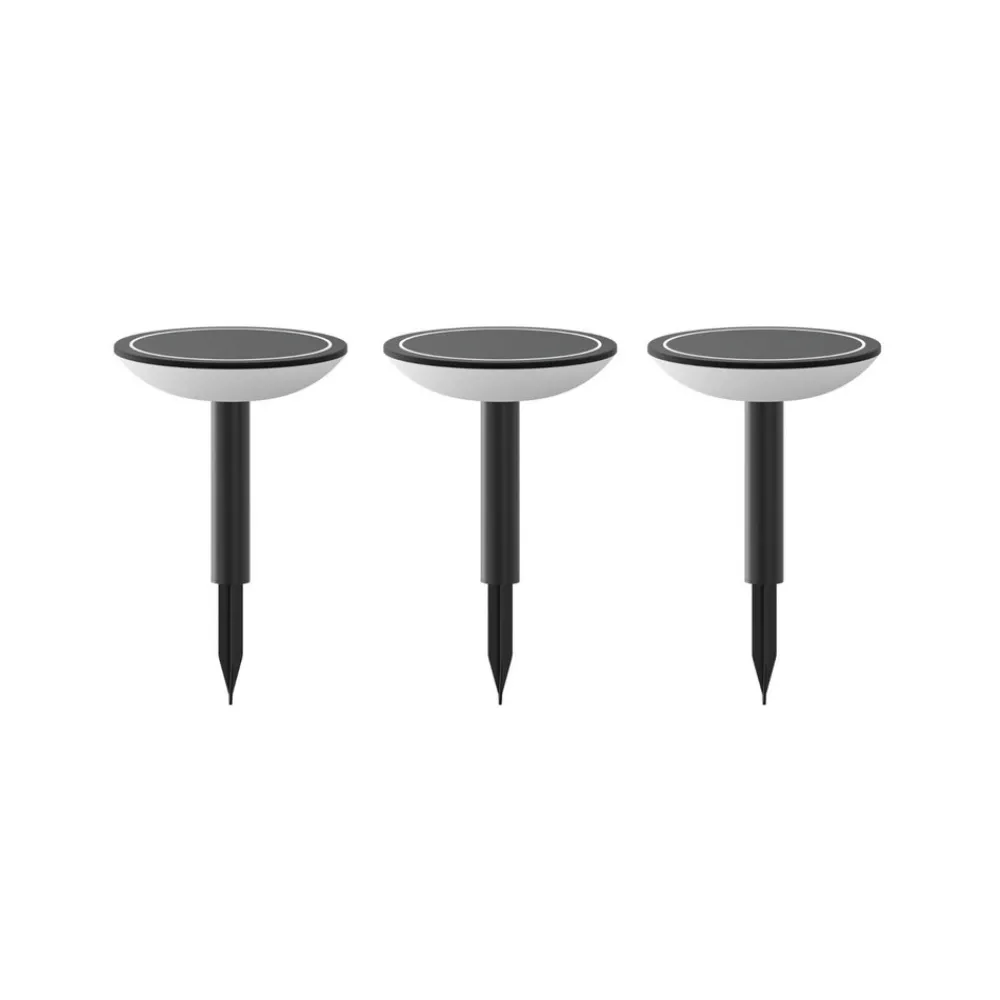 Calex Smart utendørs stiklampe med jordspyd CCT RGB 3stk