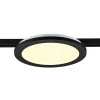 Trio Lighting Camillus LED-skinnelampe for DUOline, svart, Ø 26 cm| Skinnesystem
