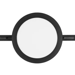 Trio Lighting Camillus LED-skinnelampe for DUOline, svart, Ø 26 cm| Skinnesystem