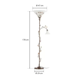 Kögl CAMPANA rustikk uplight| Gulvlamper