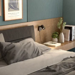 Deko-Light CAN TILT veggspot, svart, 10 x 10 cm, metall, USB-bryter| Vegglamper