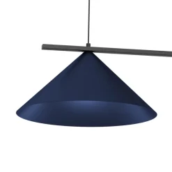 Eko-Light Capital hengelampe, blå, 2 lyskilder, Ø 46 cm, GX53| Pendellamper