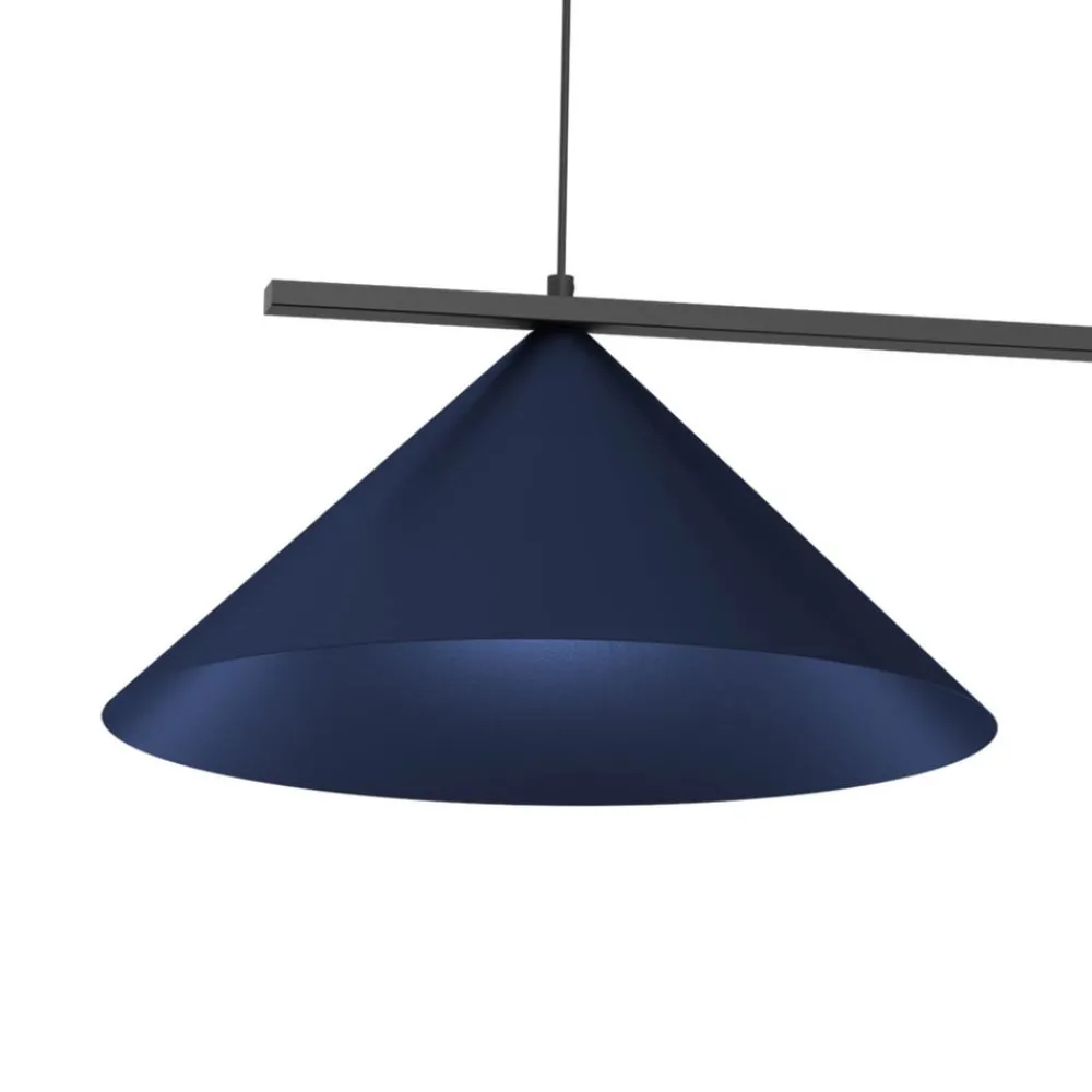 Eko-Light Capital hengelampe, blå, 2 lyskilder, Ø 46 cm, GX53| Pendellamper