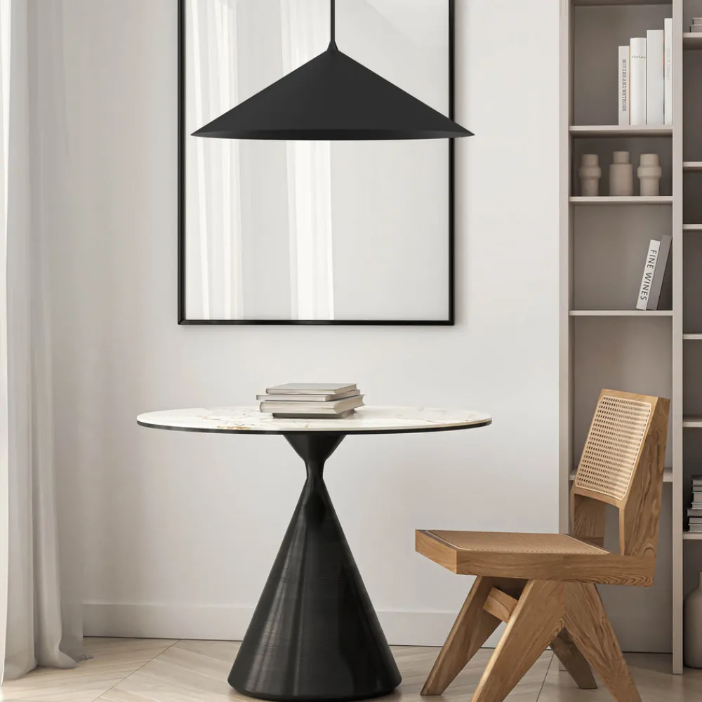 Eko-Light Capital hengelampe, svart, 1 lyskilde, Ø 60 cm, GX53 Best