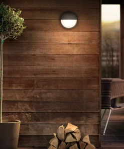 Philips Capricorn - antrasittfarget LED-vegglys, IP44 New