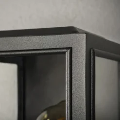 Konstsmide Carpi utendørs vegglampe, svart, 12,5 x 30 cm Discount