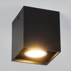 Arcchio Carson - Downlight i svart for utenpåliggende tak Best