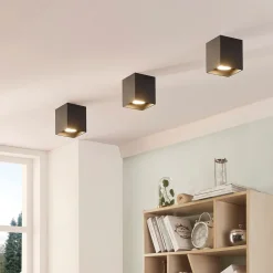 Arcchio Carson - Downlight i svart for utenpåliggende tak Best