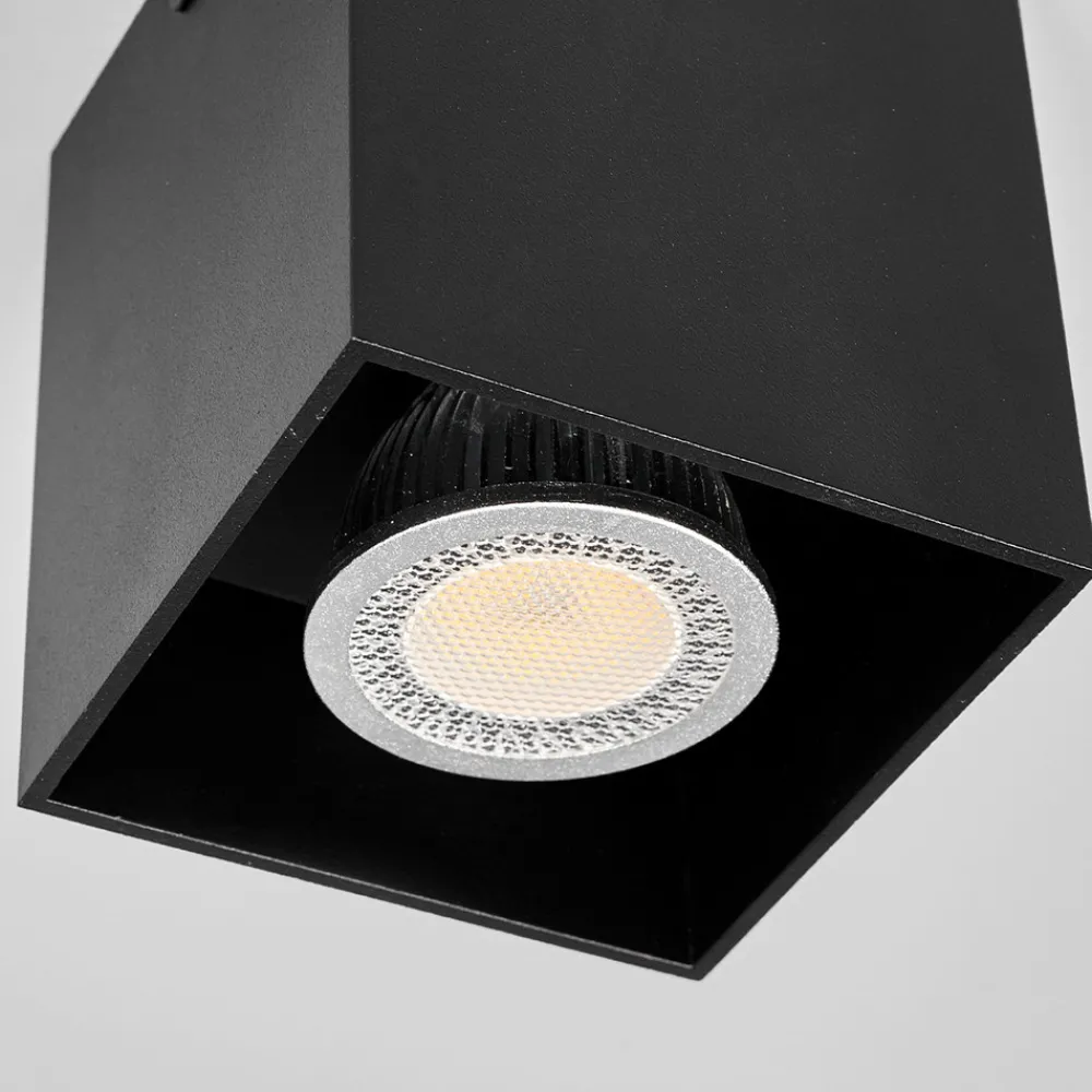 Arcchio Carson - Downlight i svart for utenpåliggende tak Best