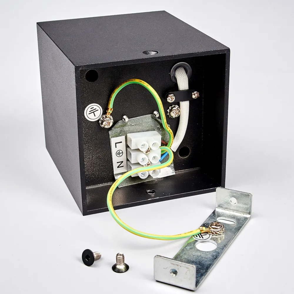 Arcchio Carson - Downlight i svart for utenpåliggende tak Best