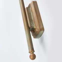 Moretti Luce Casale utendørs vegglampe, høyde 60 cm, antikk messing Sale