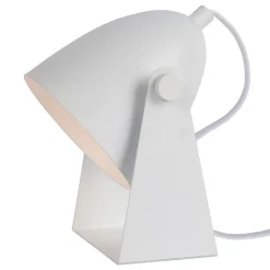 Lucide Chago bordlampe i metall, hvit