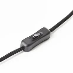 Brilliant Chaumont LED-bordlampe, lengde 25,8 cm, svart/tre lysfarget| Bordlamper