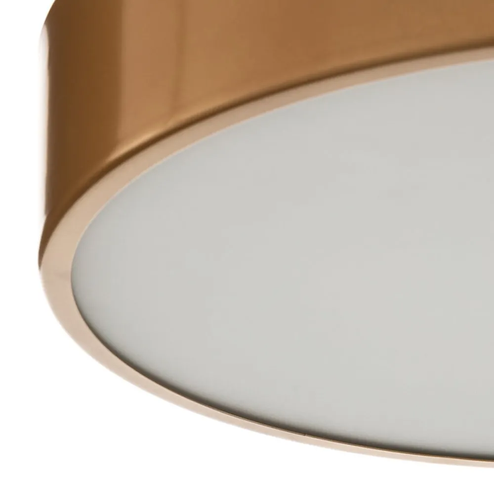 TEMAR LIGHTING Cleo 400 taklampe, gull, sensor, IP20, Ø 40 cm, metall Sale