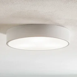 TEMAR LIGHTING Cleo 400 taklampe, hvit, sensor, IP20, Ø 40 cm, metall Outlet