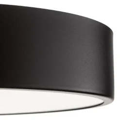 TEMAR LIGHTING Cleo 400 taklampe, svart, sensor, IP20, Ø 40 cm, metall| Design- Og Hotellbelysning|Taklamper