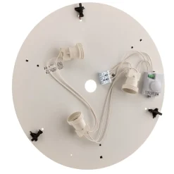 TEMAR LIGHTING Cleo 400 taklampe, svart, sensor, IP20, Ø 40 cm, metall| Design- Og Hotellbelysning|Taklamper