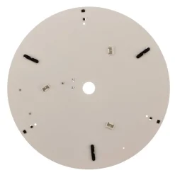 TEMAR LIGHTING Cleo 400 taklampe, svart, sensor, IP20, Ø 40 cm, metall| Design- Og Hotellbelysning|Taklamper