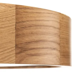 TEMAR LIGHTING Cleo DR475 taklampe, IP54, Ø 47,5 cm, eiketre, E27 New