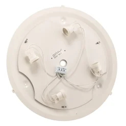 TEMAR LIGHTING Cleo DR475 taklampe, IP54, Ø 47,5 cm, eiketre, E27 New