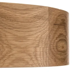 TEMAR LIGHTING Cleo taklampe, Ø 38 cm, 3 lyskilder, eik, E27 Hot