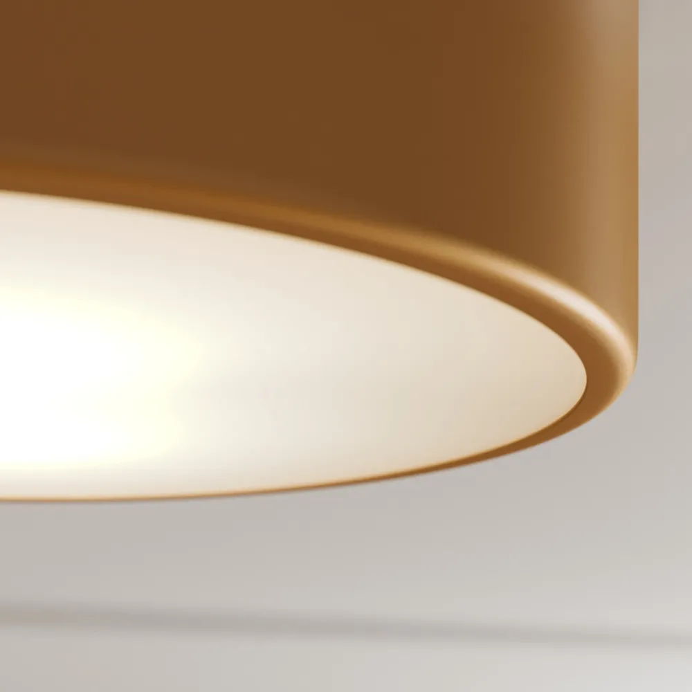 TEMAR LIGHTING Cleo taklampe, Ø 30 cm, IP20, gullfarget, metall, E27 Clearance